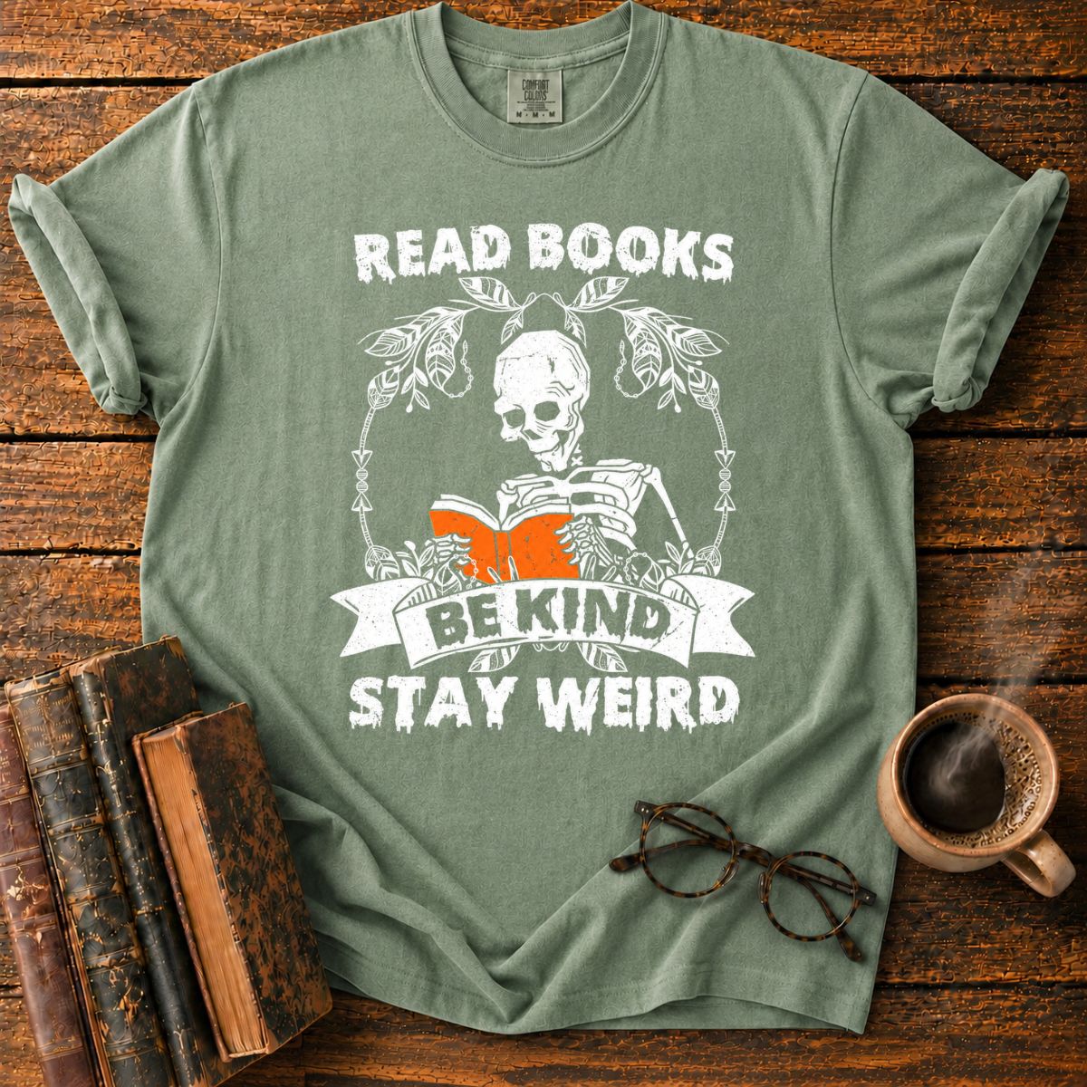 Read Books, Stay Weird T-Shirt