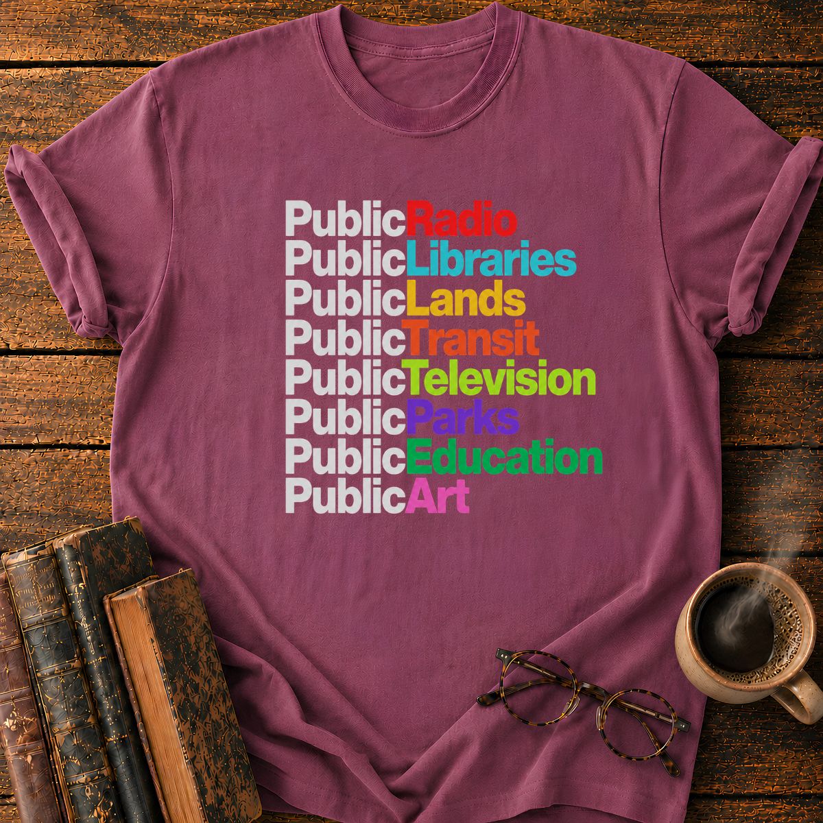 Public Libraries Quotes T-Shirt