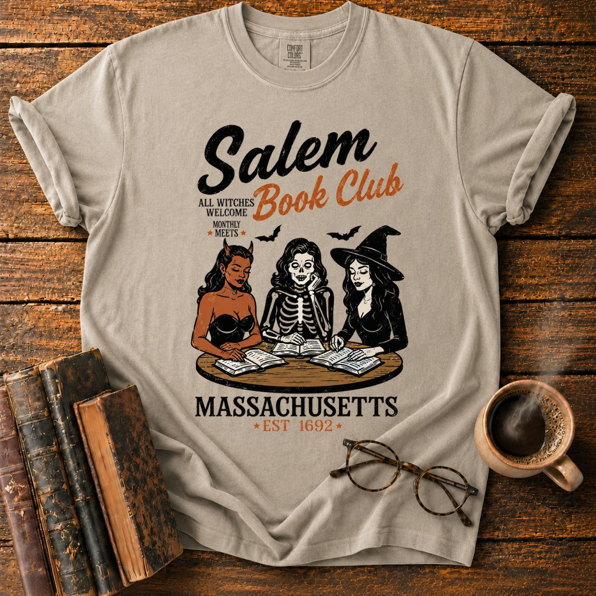 Salem Book Club Gathering T-Shirt