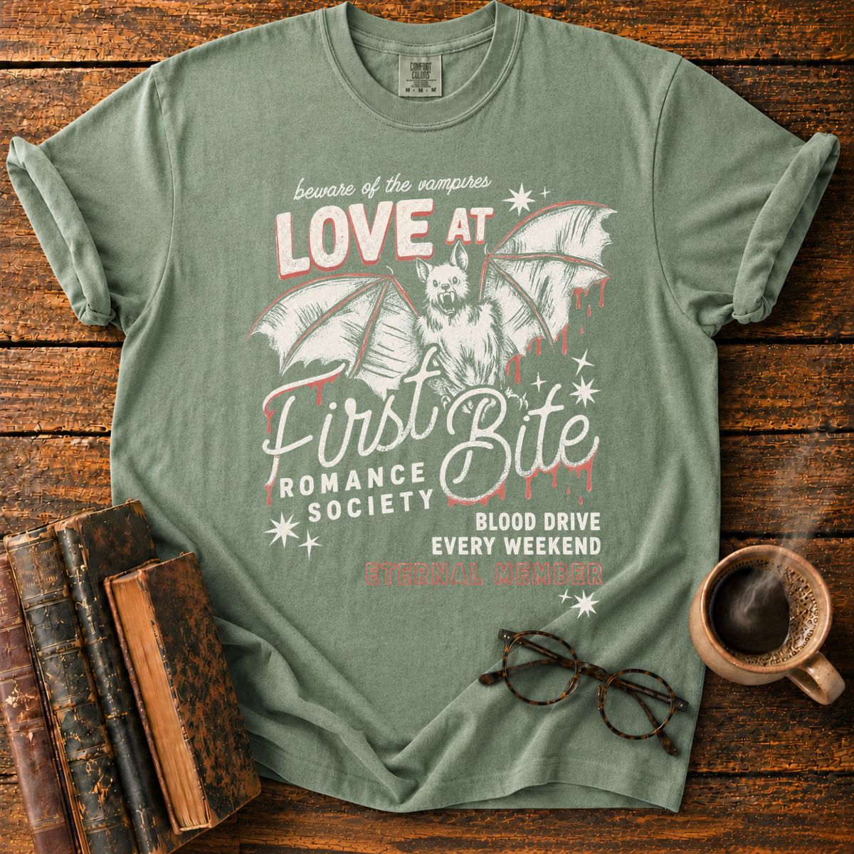 ove at First Bite Romance Society T-Shirt