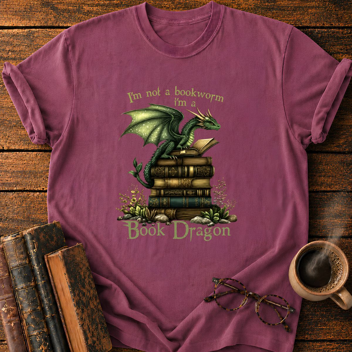 Book Dragon T-Shirt