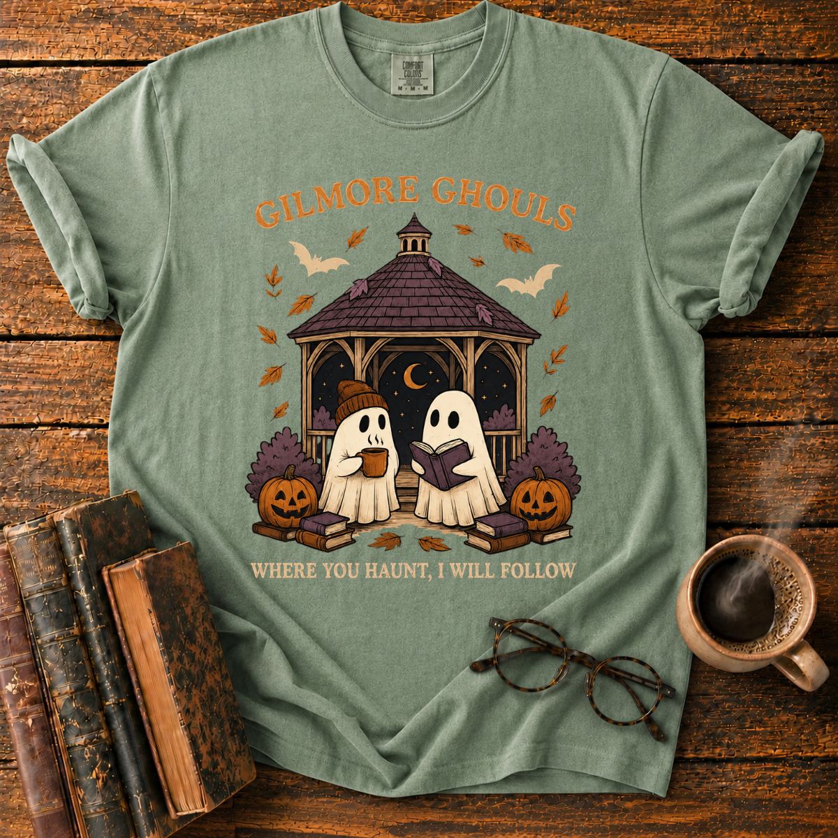 Gilmore Ghouls Gazebo Night T-Shirt