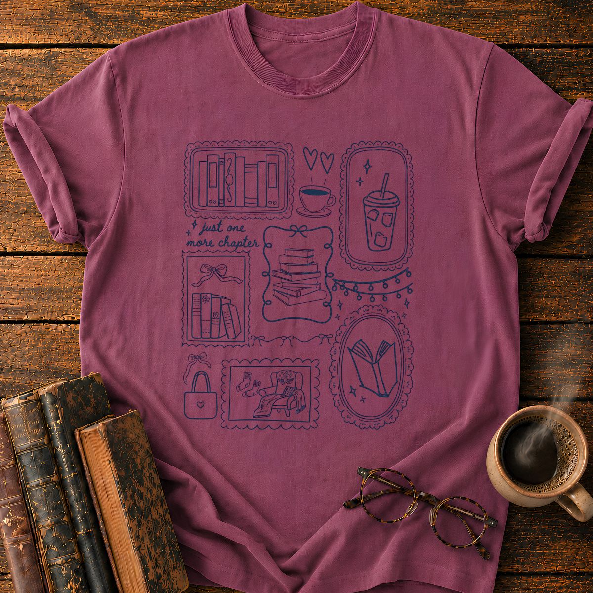 Reading Vintage Stamp T-Shirt