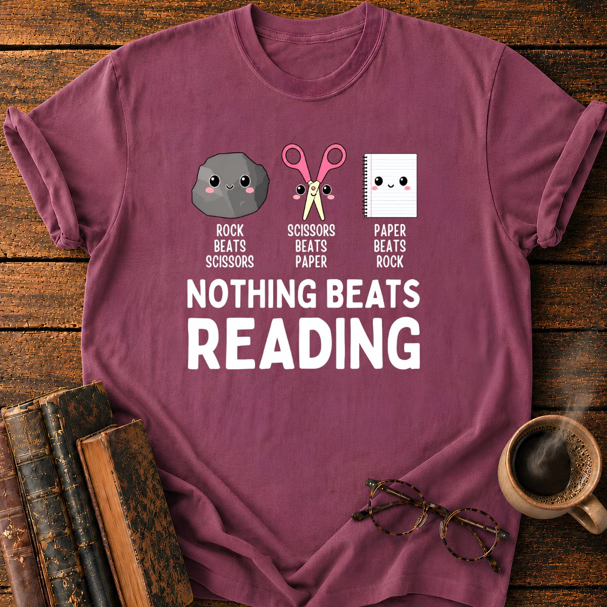 Nothing Beats Reading T-Shirt