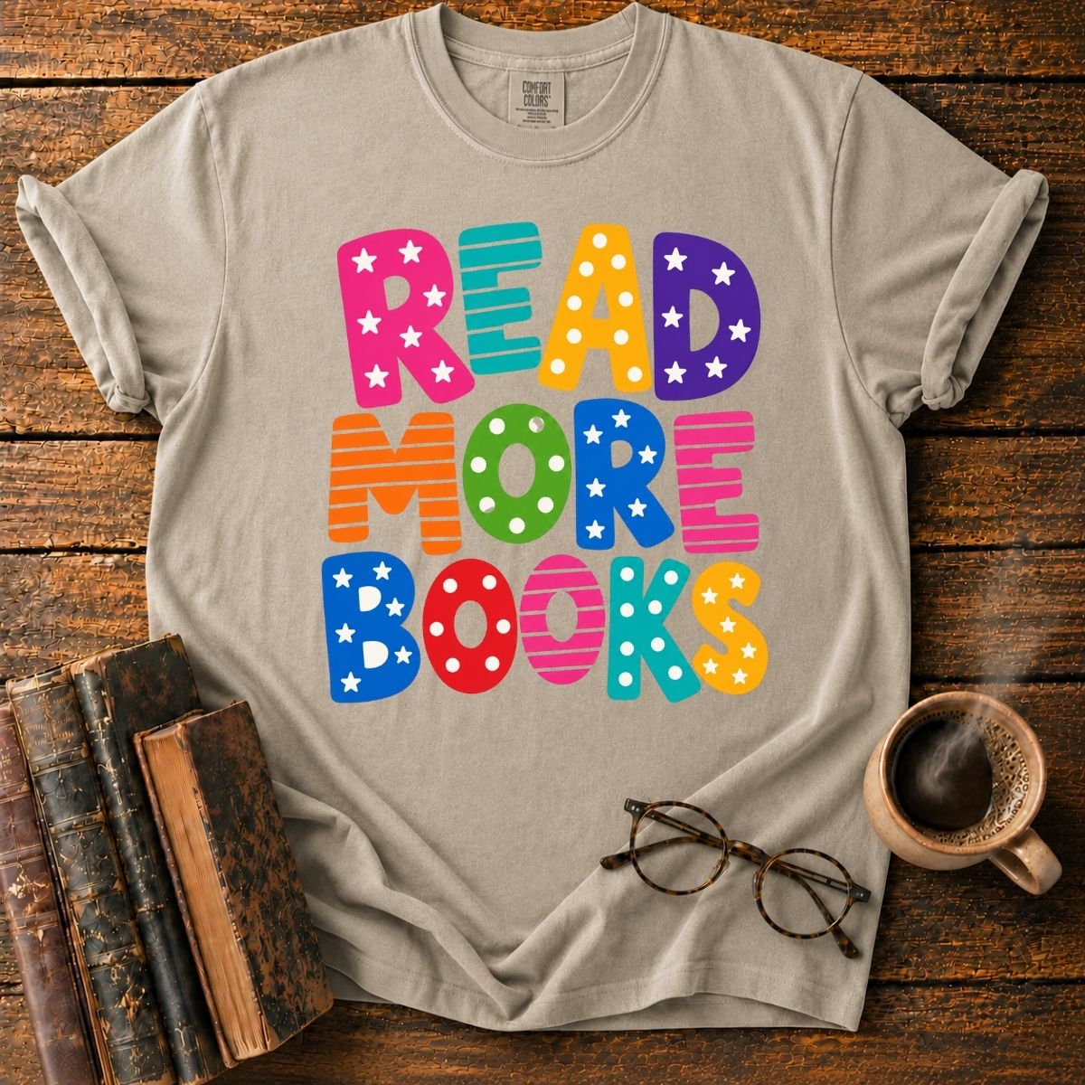 Read More Books Typography T-Shirt