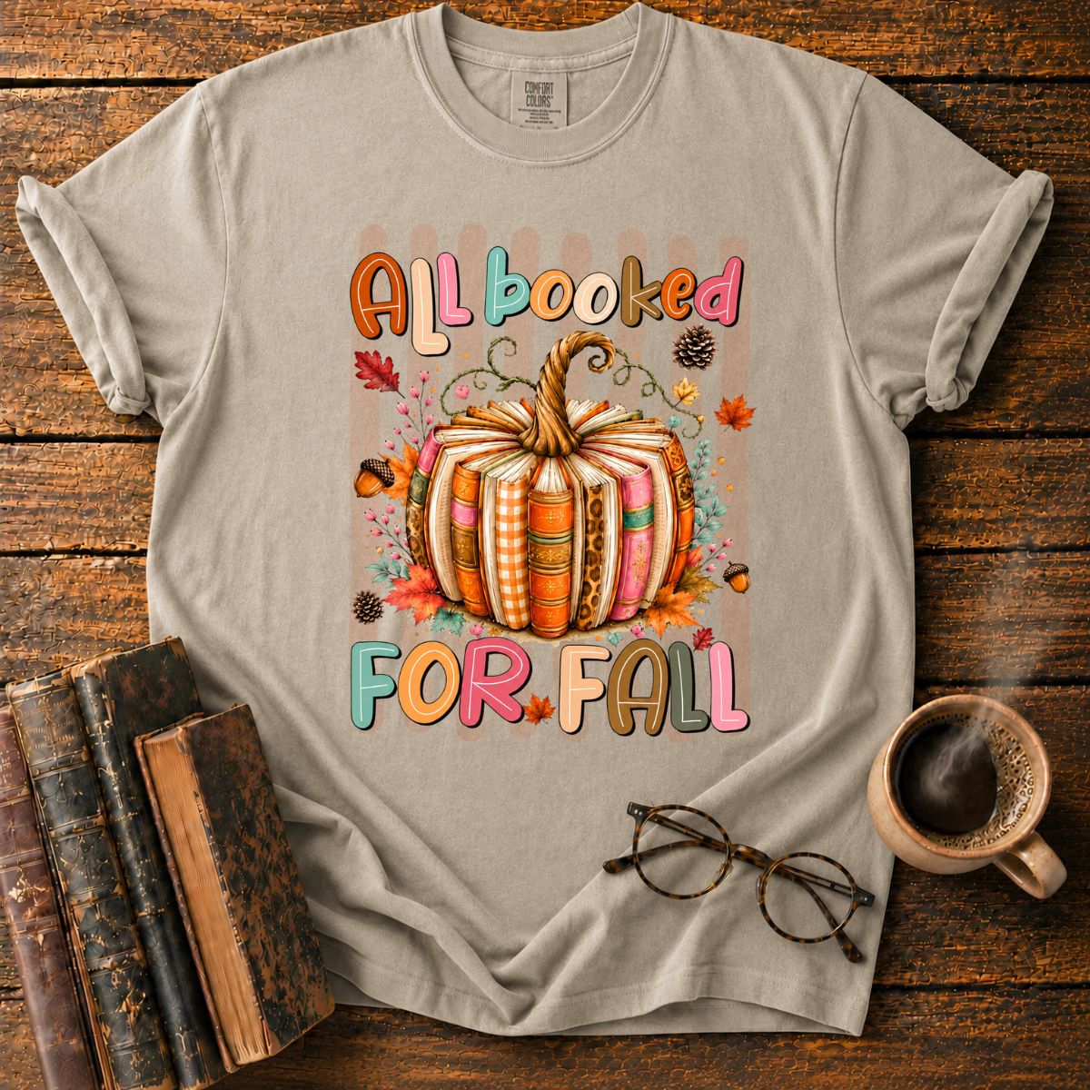 All Booked for Fall T-Shirt
