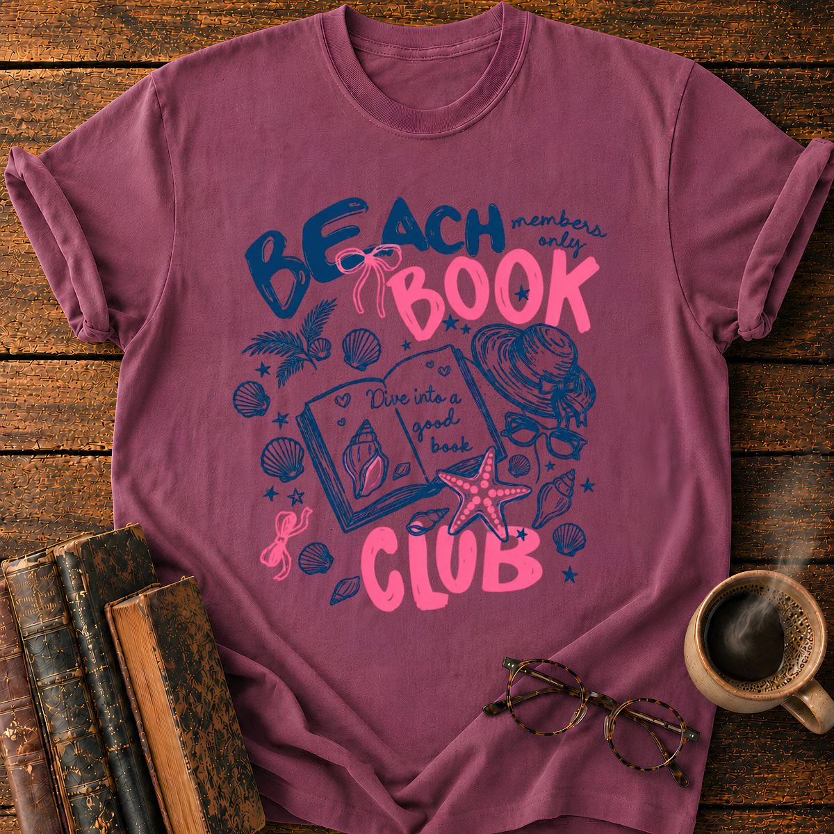 Beach & Book Club T-Shirt