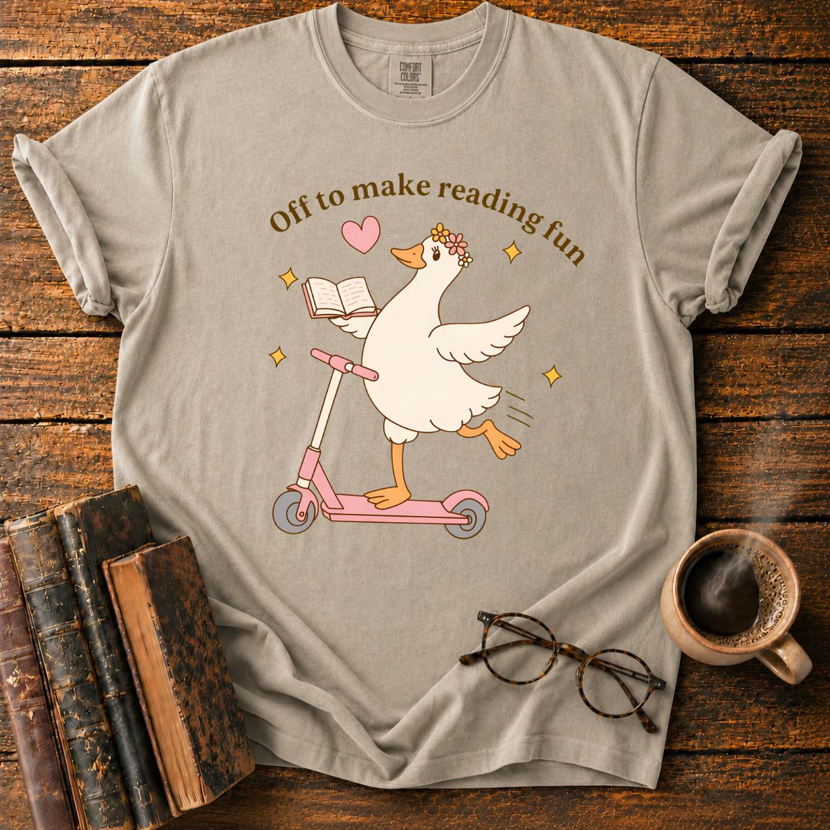 Off To Make Reading Fun T-Shirt