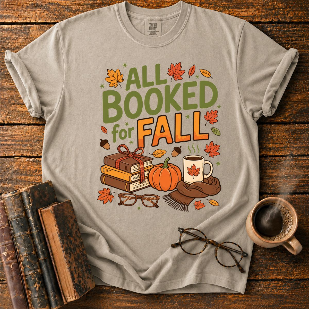All Booked For Fall T-Shirt