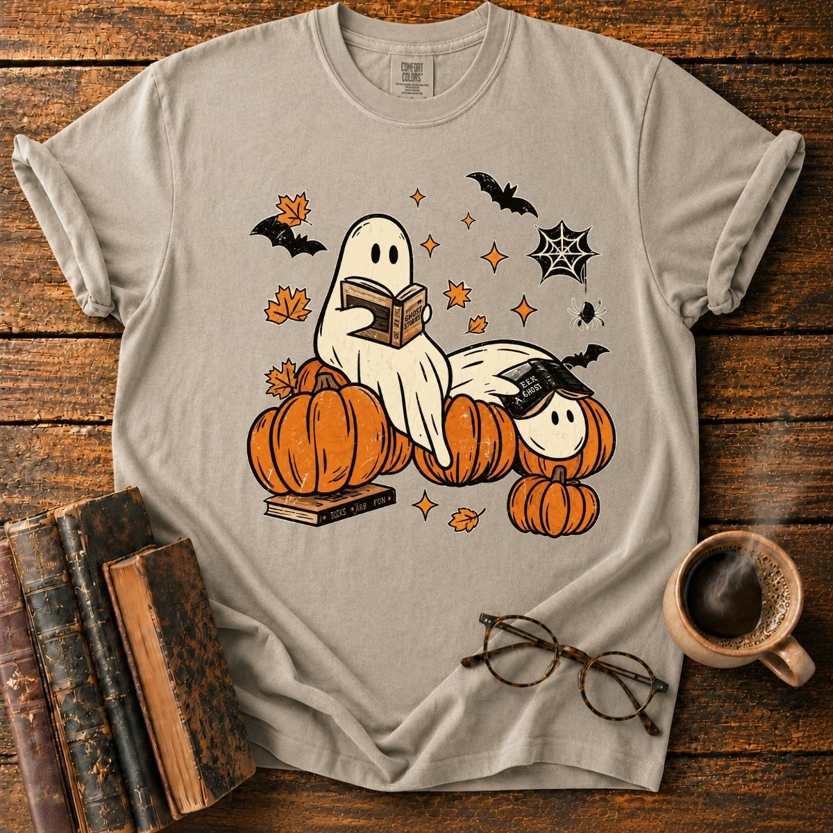 Ghosts, Pumpkins, and Spooky Stories T-Shirt
