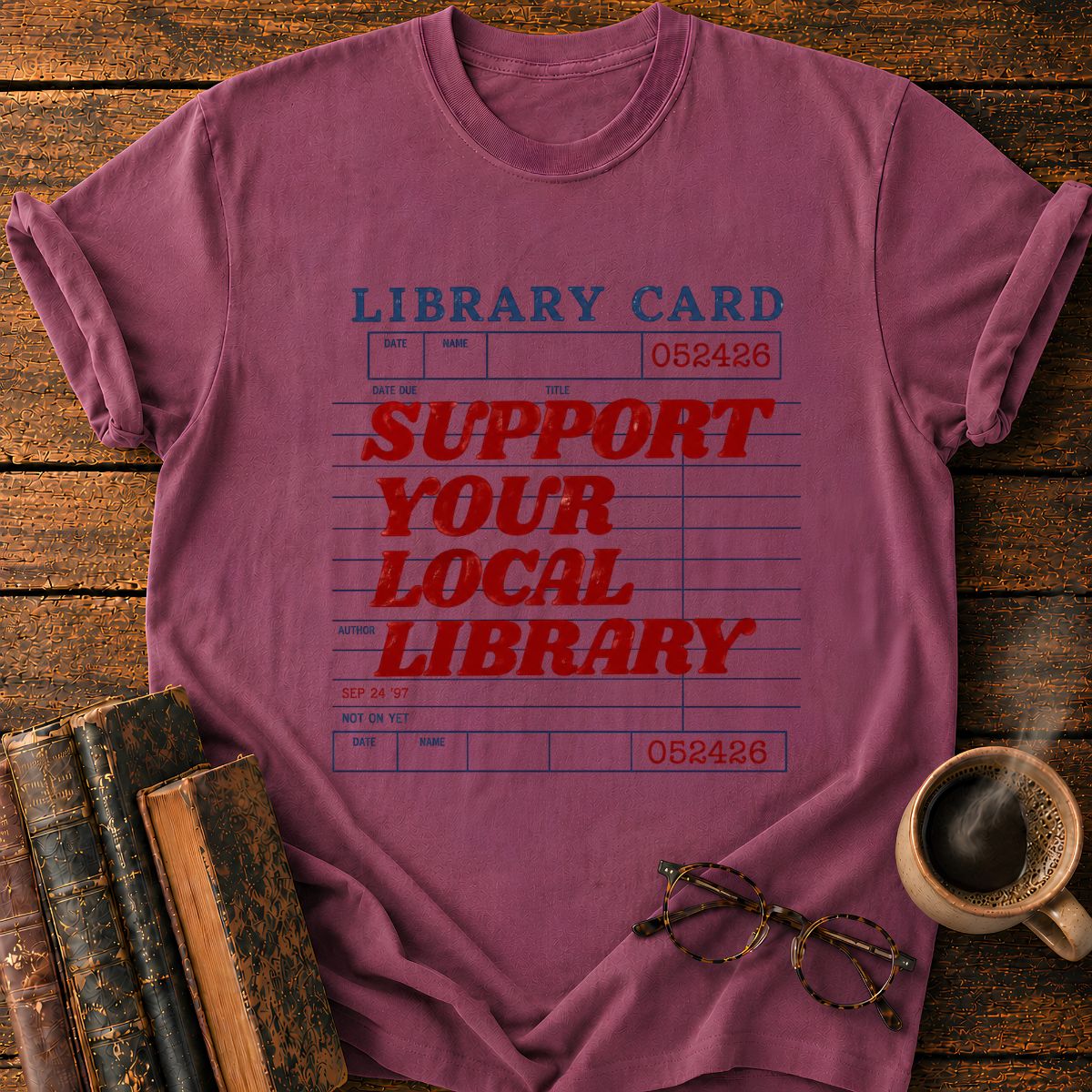 Library Card T-Shirt