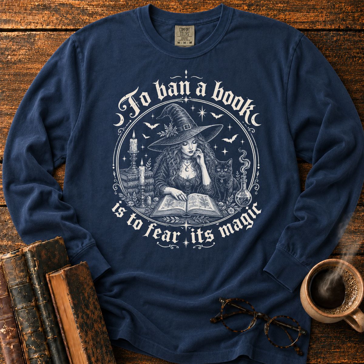 To Ban a Book_ Witch’s Magic LS T-Shirt