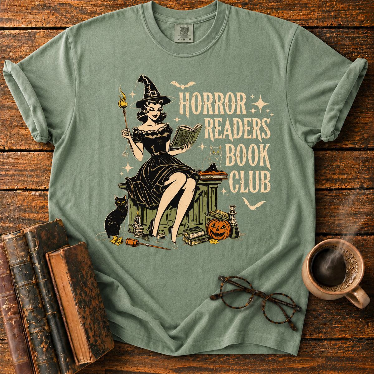 Vintage Witch Readers Club T-Shirt