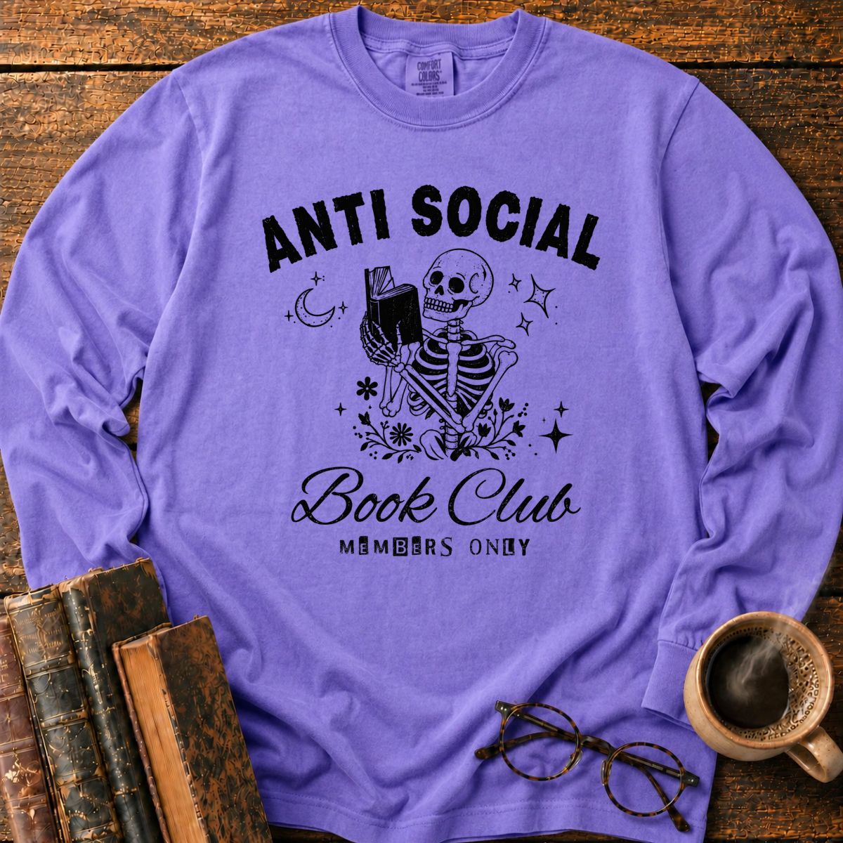 Anti Social Book Club LS T-Shirt