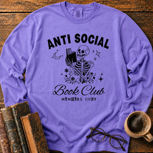 Anti Social Book Club LS T-Shirt