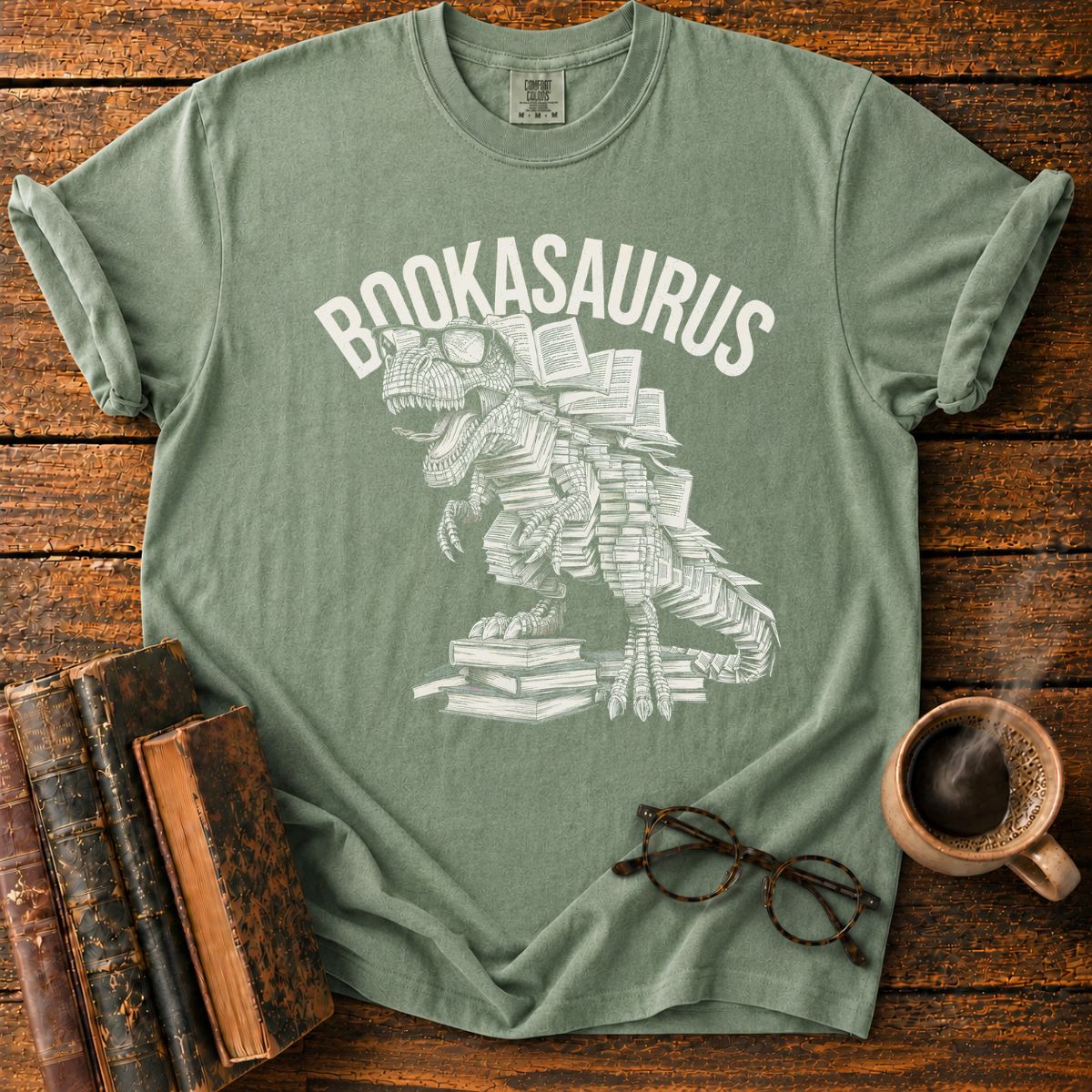 Bookasaurus T. Rex T-Shirt