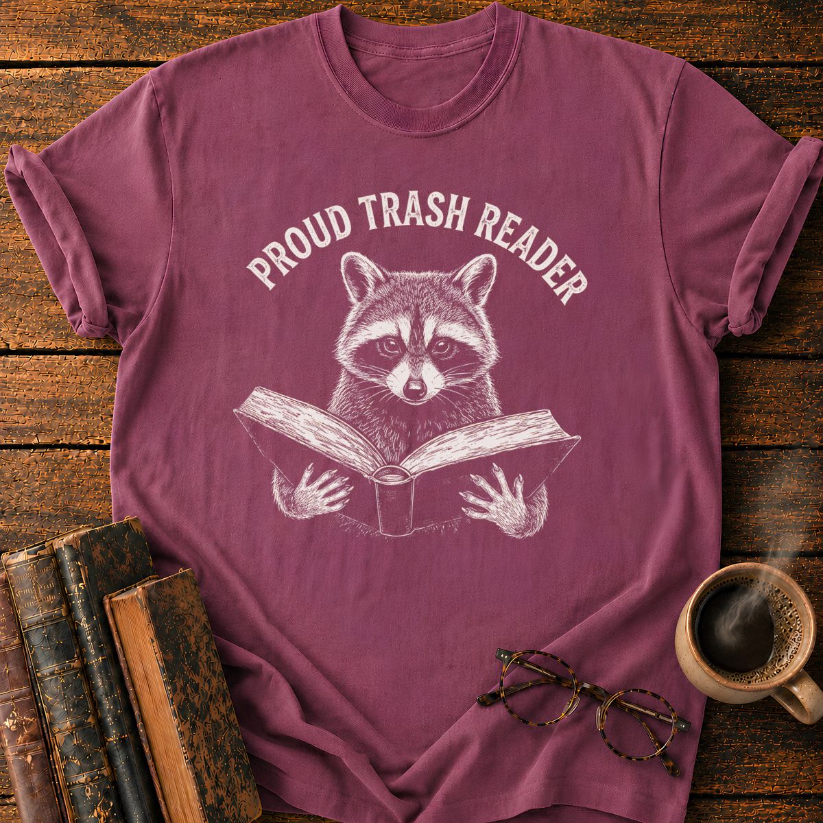 Proud Trash Reader T-Shirt