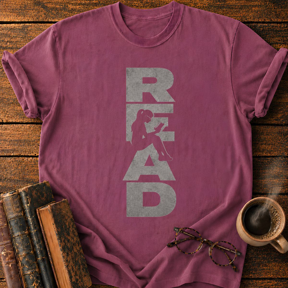 READ_ A Woman in Letters T-Shirt