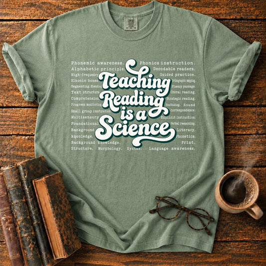 Teaching Reading Is a Science T-Shirt