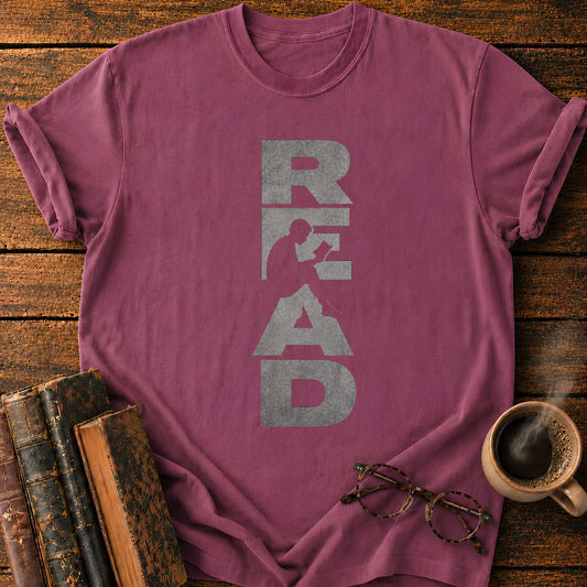 READ_ A Man in Letters T-Shirt