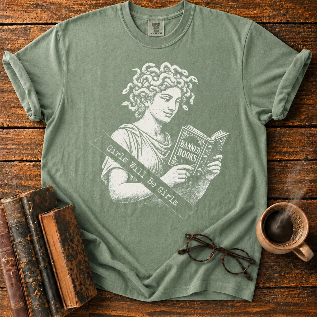 Marble Muse and Banned Books T-Shirt