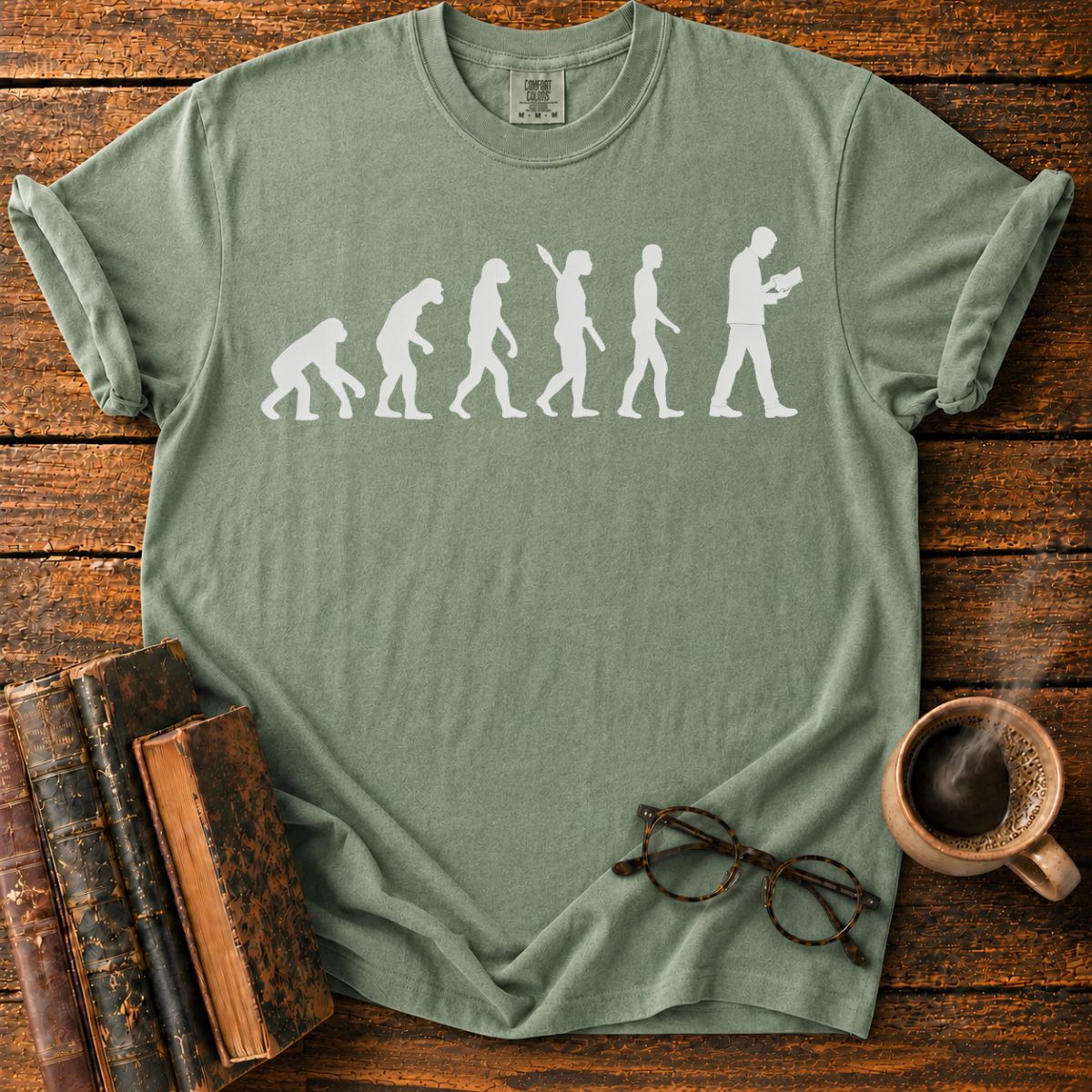 Evolution of Reading T-Shirt