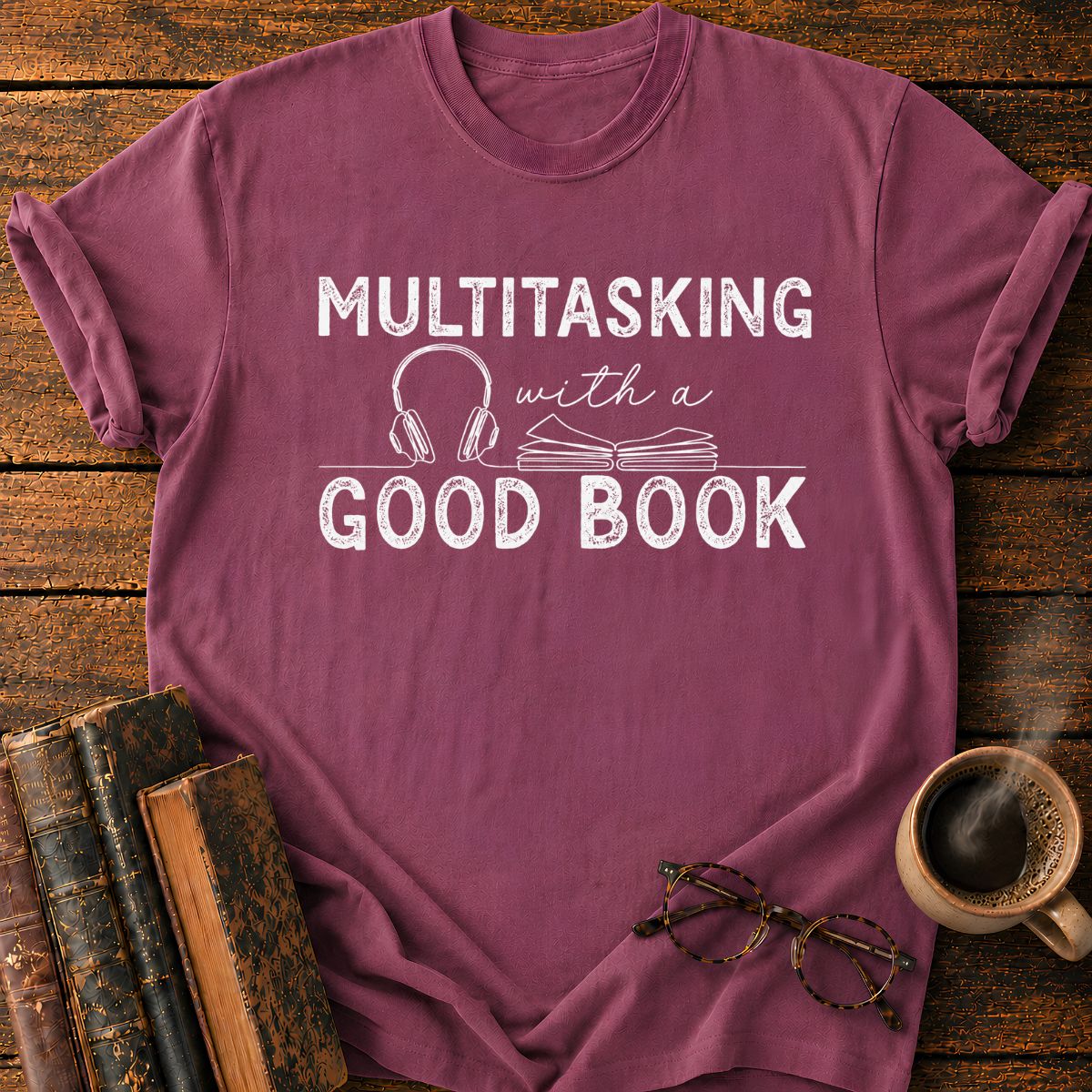 Audiobook Reading T-Shirt