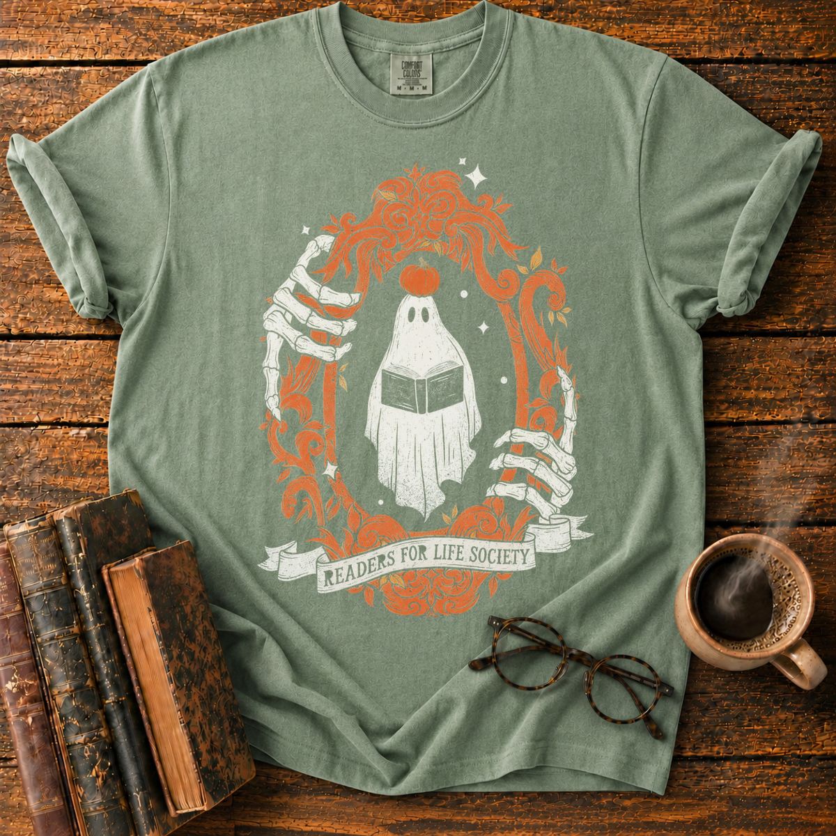 Gothic Ghost Readers Society T-Shirt