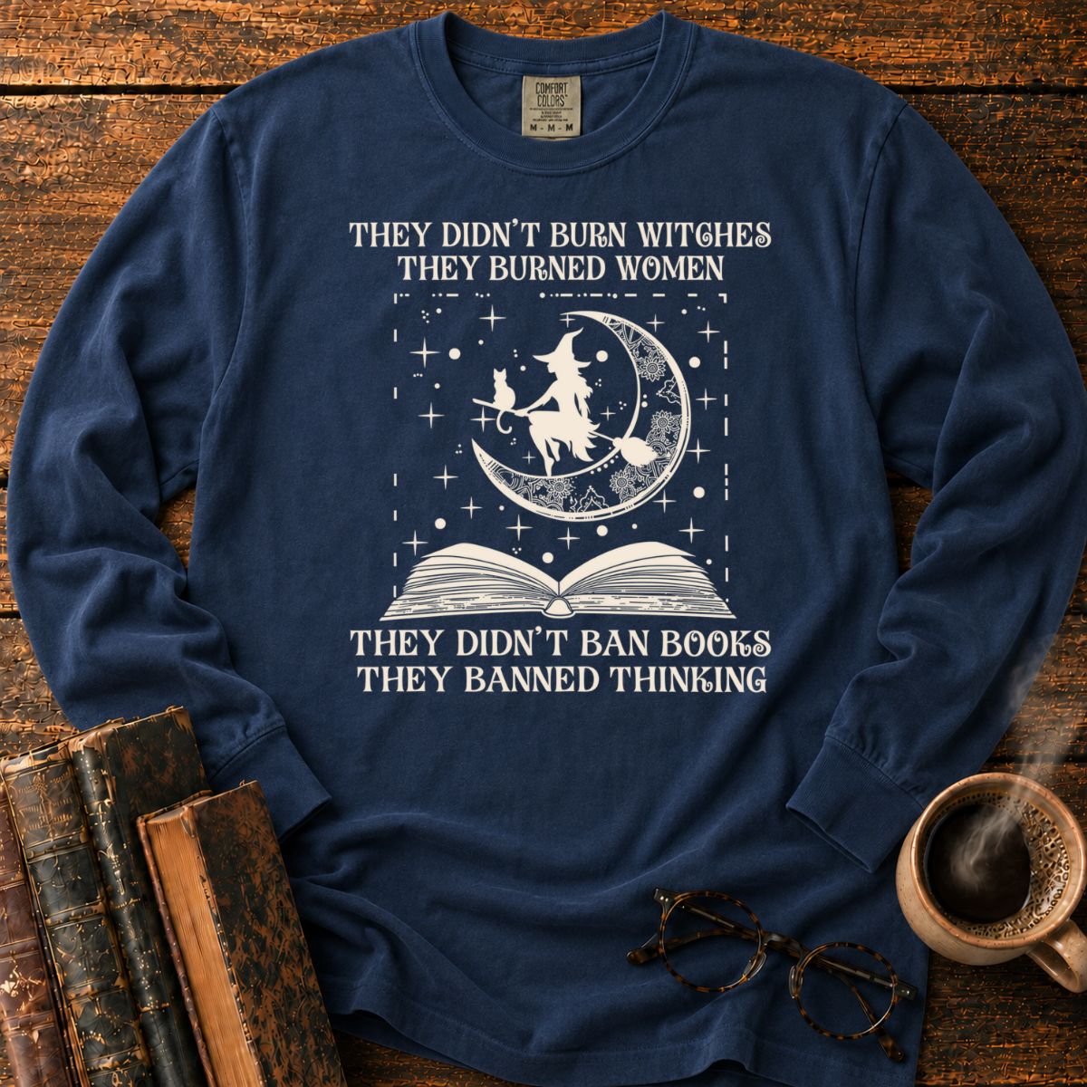 Banned Books Witch LS T-Shirt