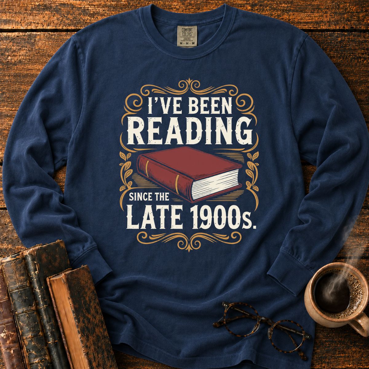 Retro Reading Since The Late 1900s LS T-Shirt