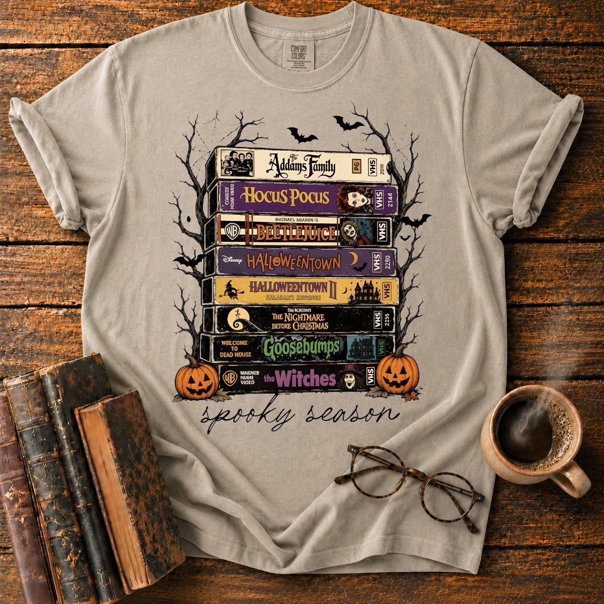 Halloween Books T-Shirt