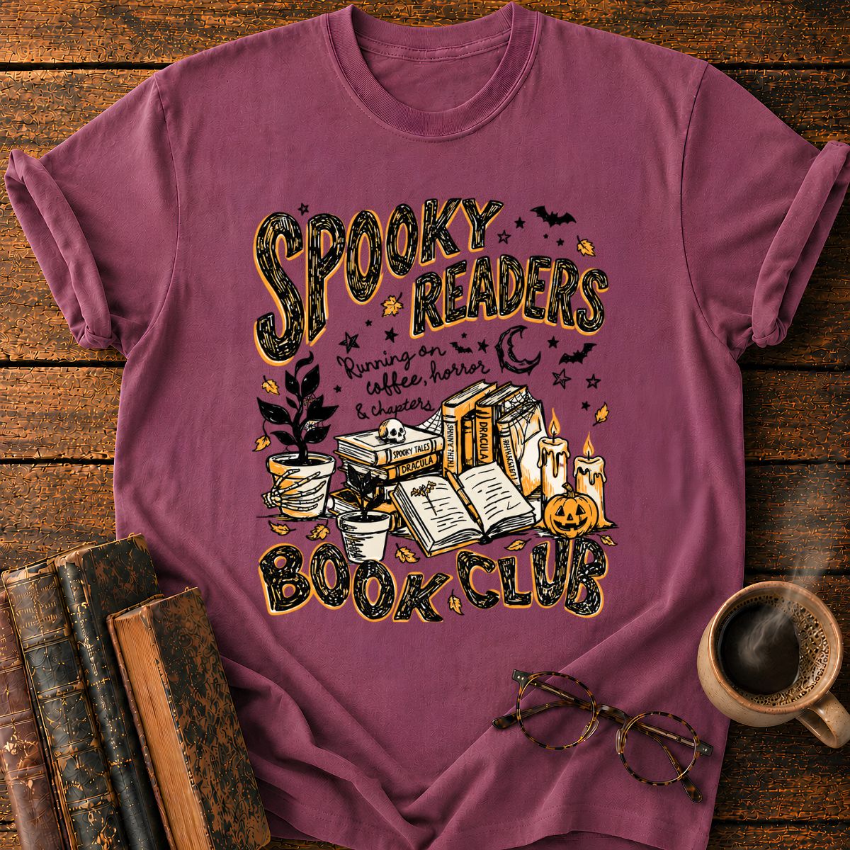 Spooky Readers Book Club T-Shirt