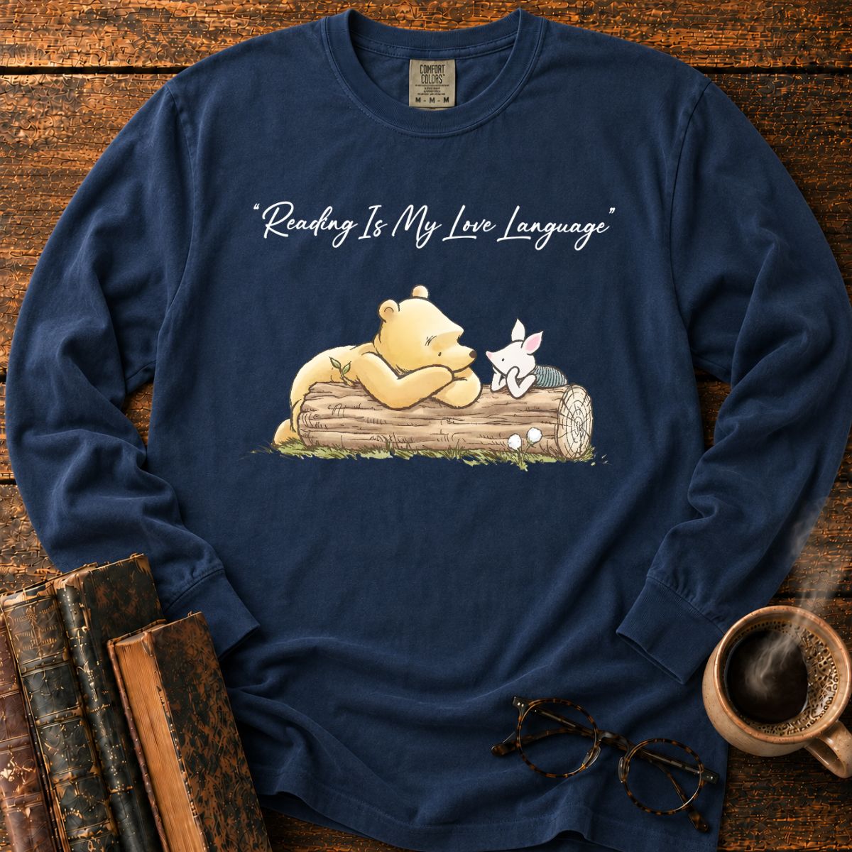 Reading Is My Love Language LS T-Shirt