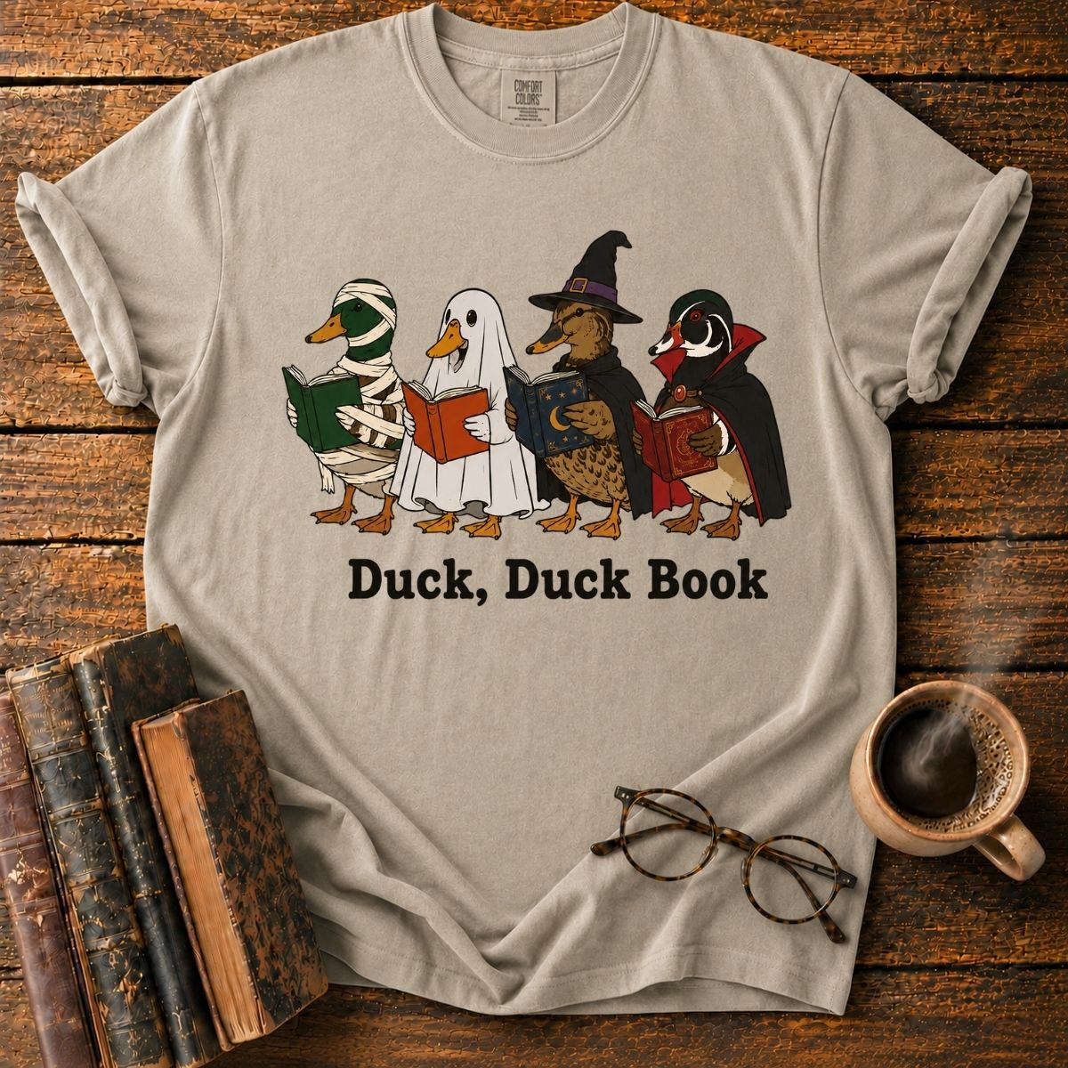 Spooky Ducks Book Club T-Shirt