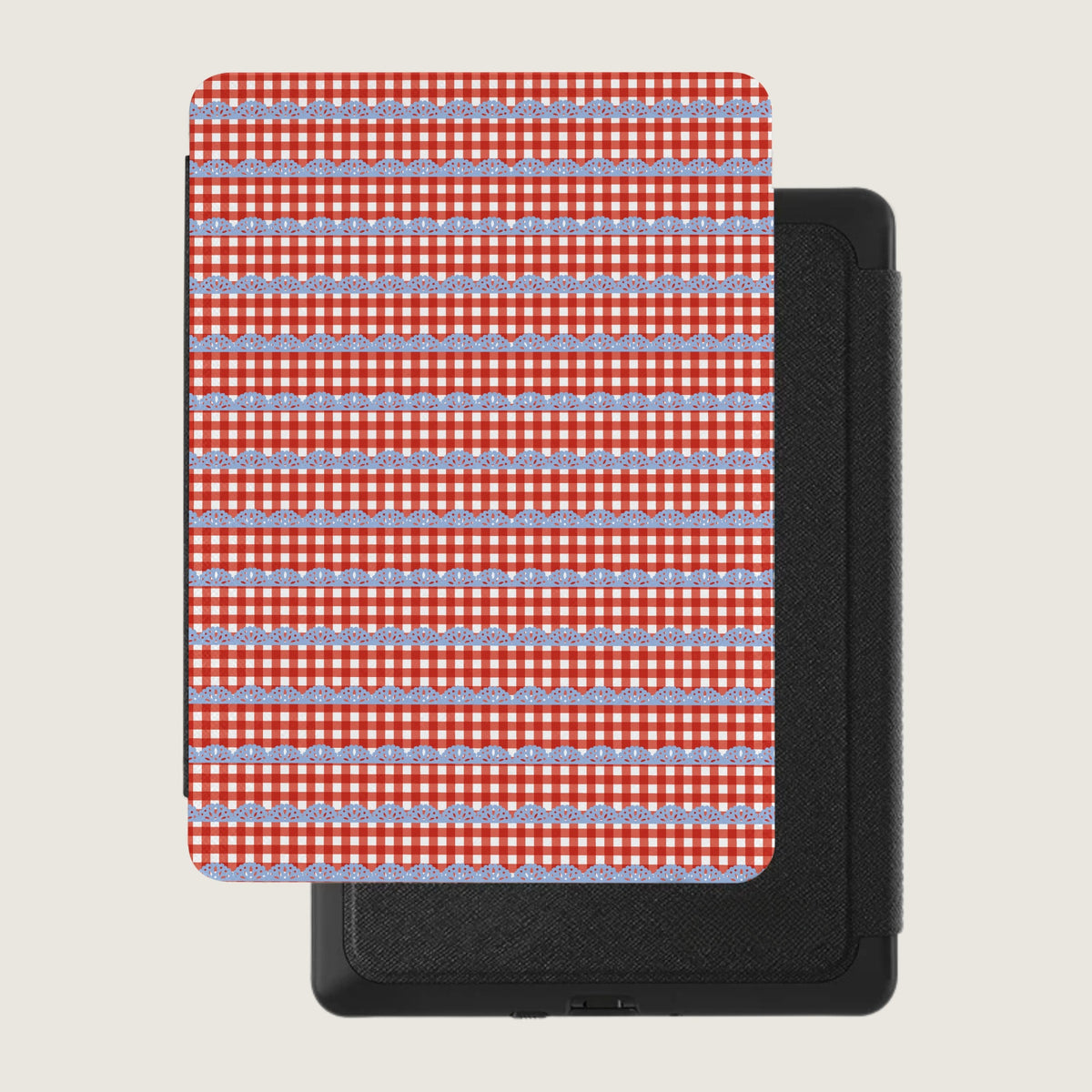 Picnic Gingham Kindle Case
