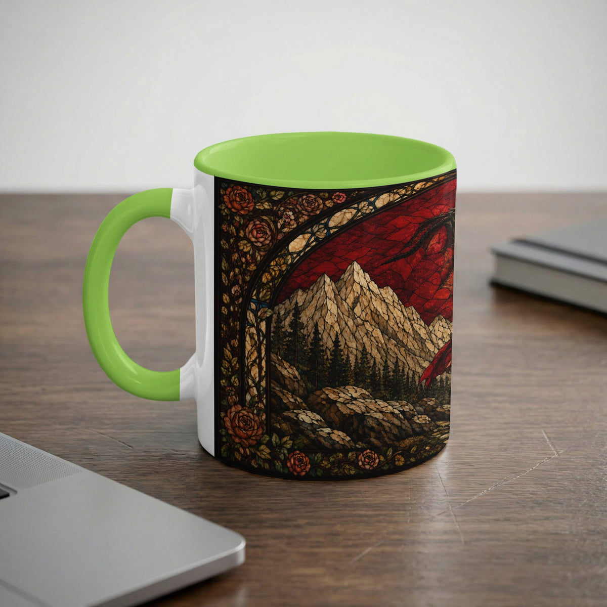 Manon Stained Glass Art Mug
