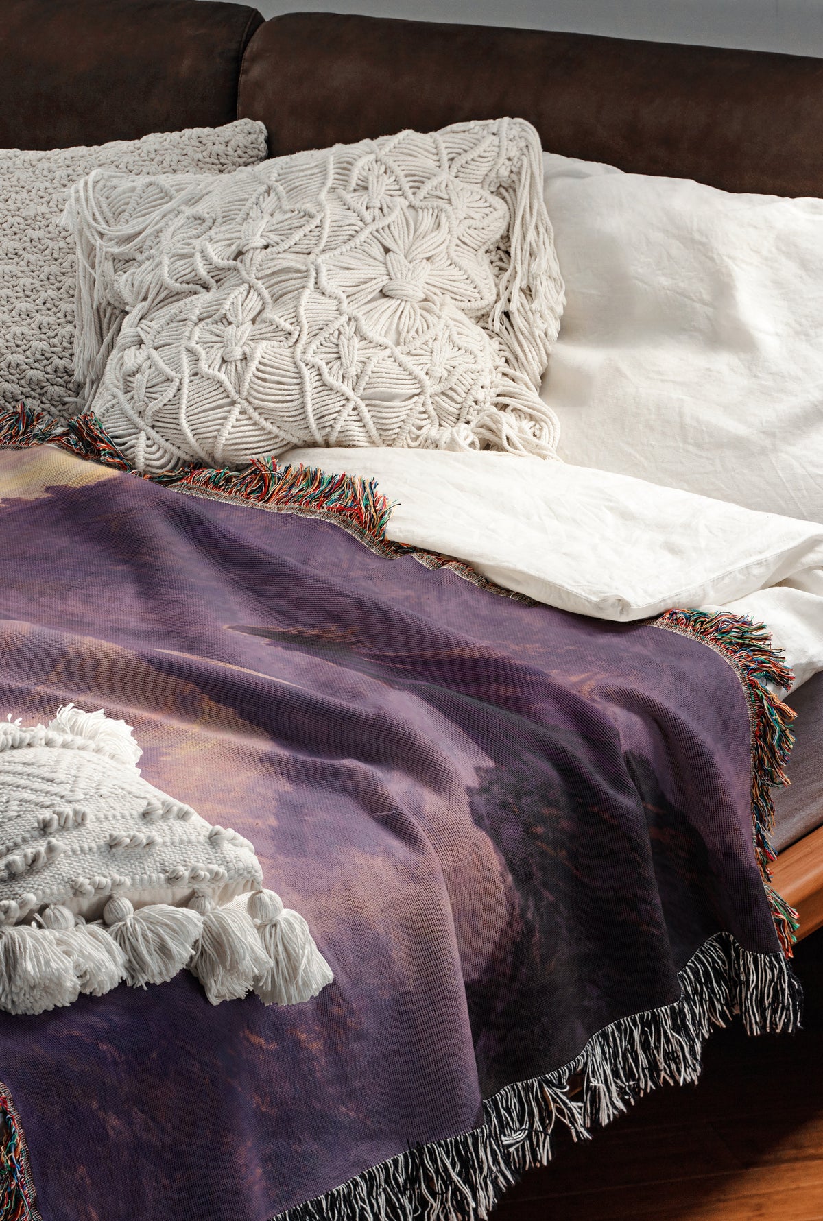 Twilight Flight Woven Throw Blanket