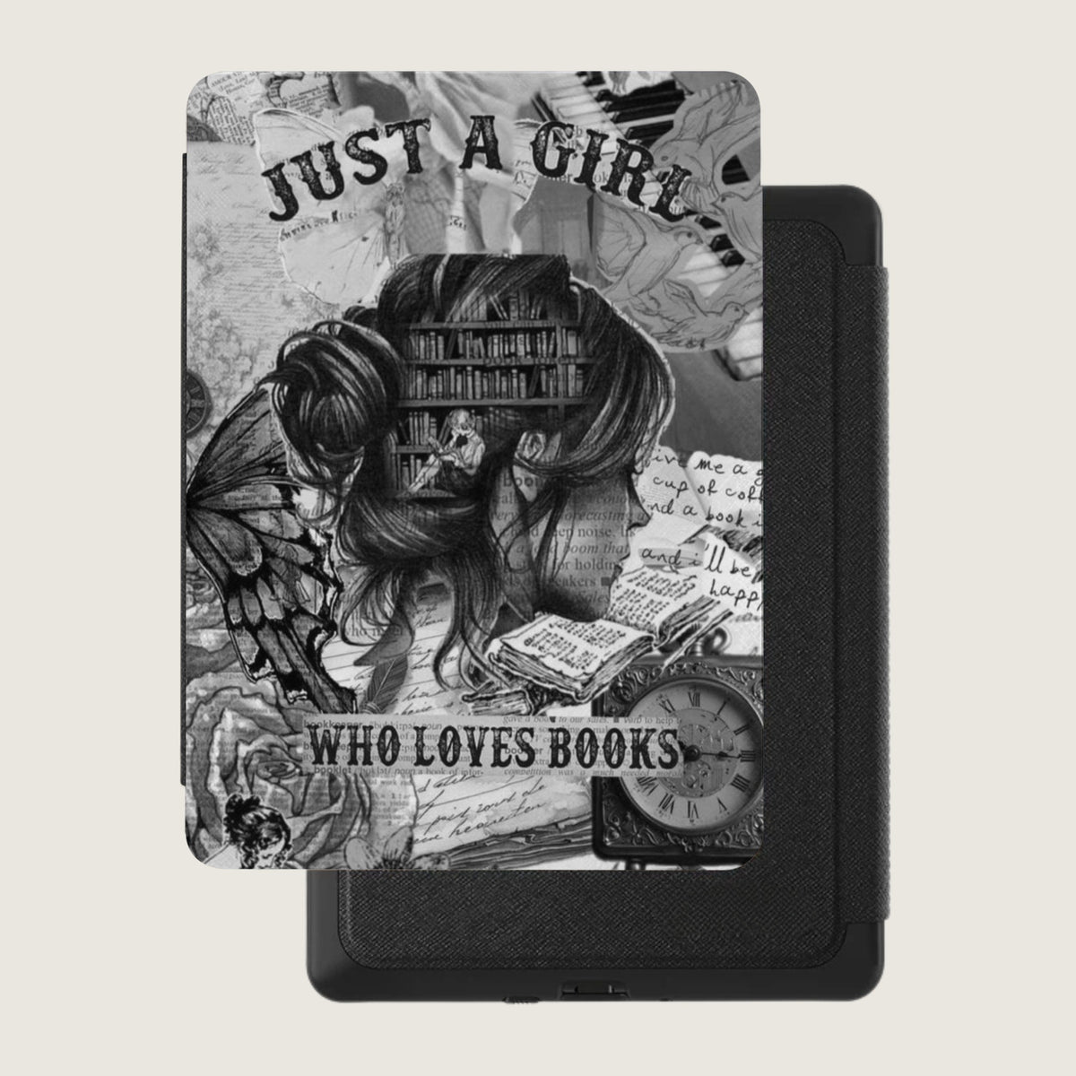 Just A Girl Who Loves Books Kindle Case