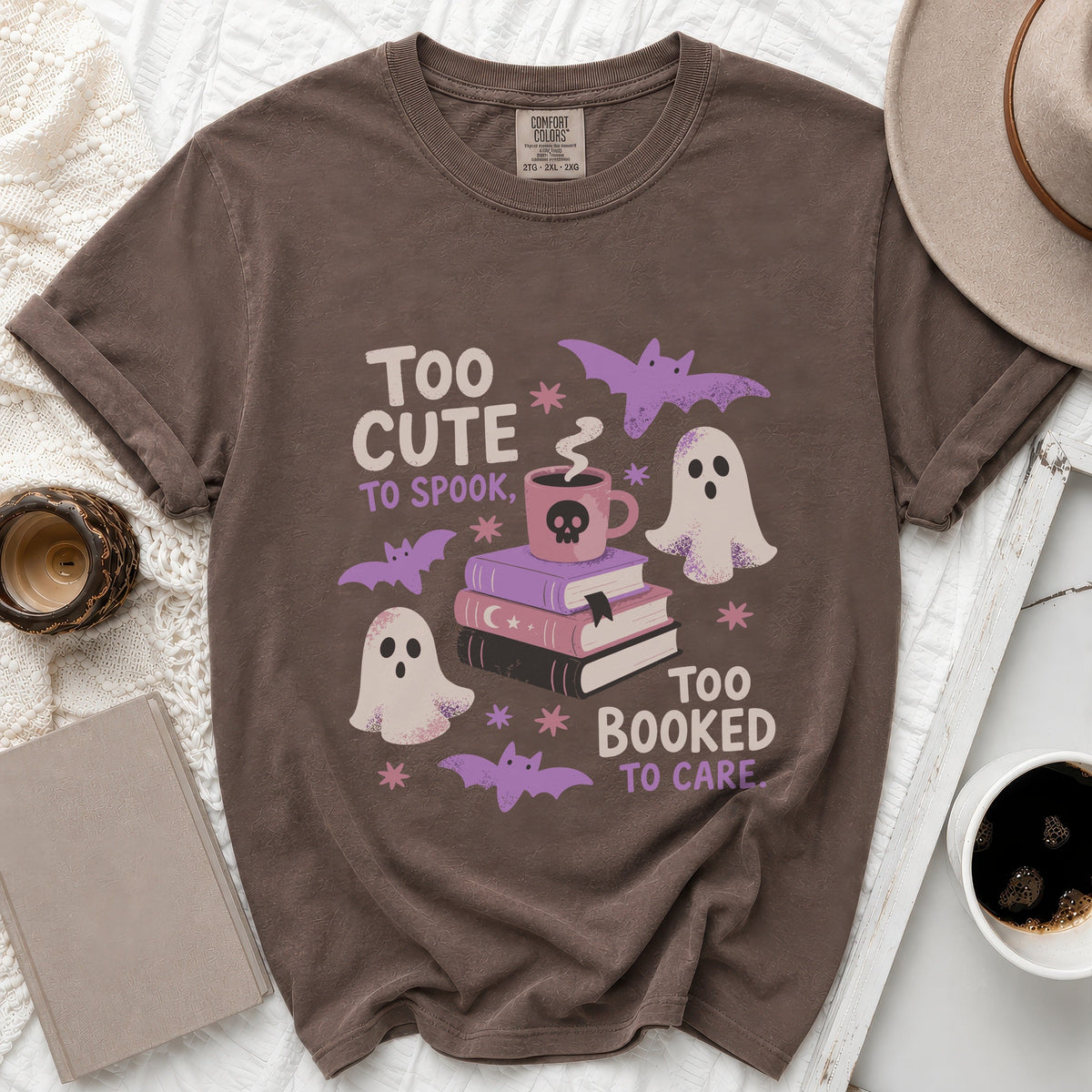 Too Booked Tee