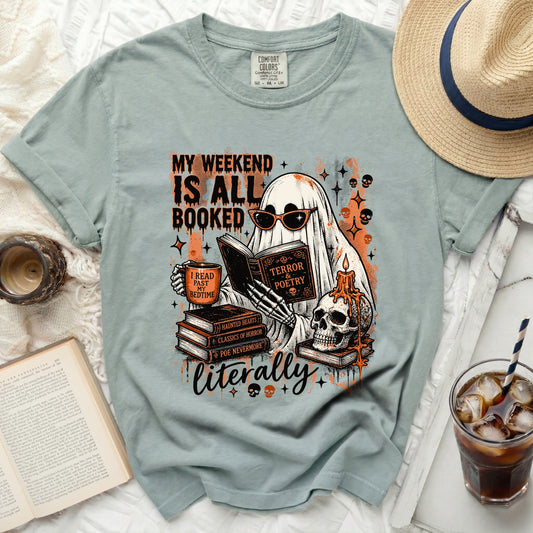 Spooky Reader Ghost Tee