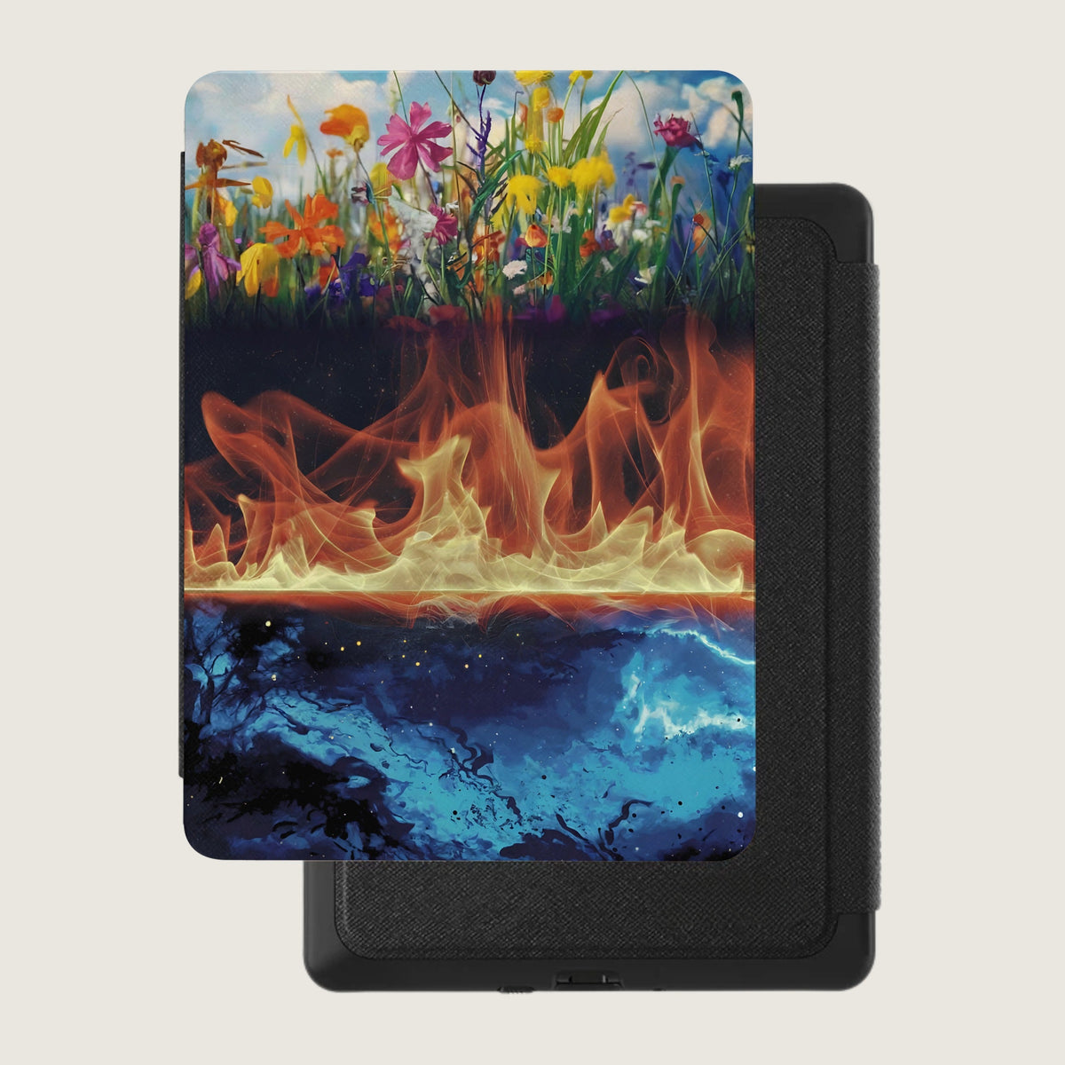 Spring Fire Night Kindle Case