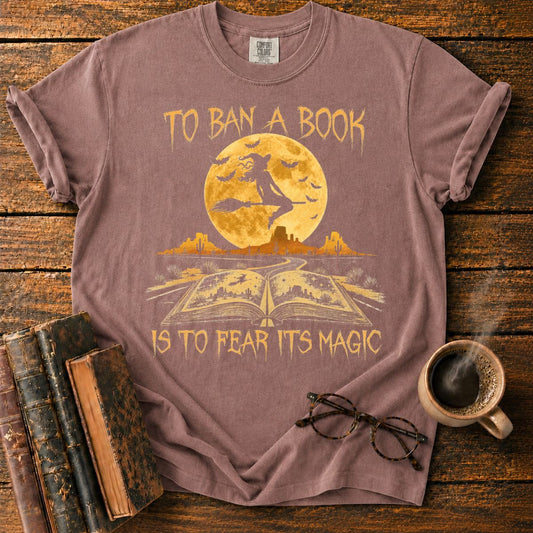 Magic Book on the Desert Highway T-Shirt