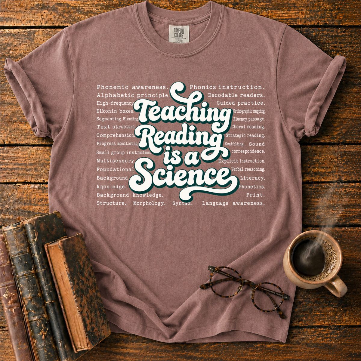 Teaching Reading Is a Science T-Shirt