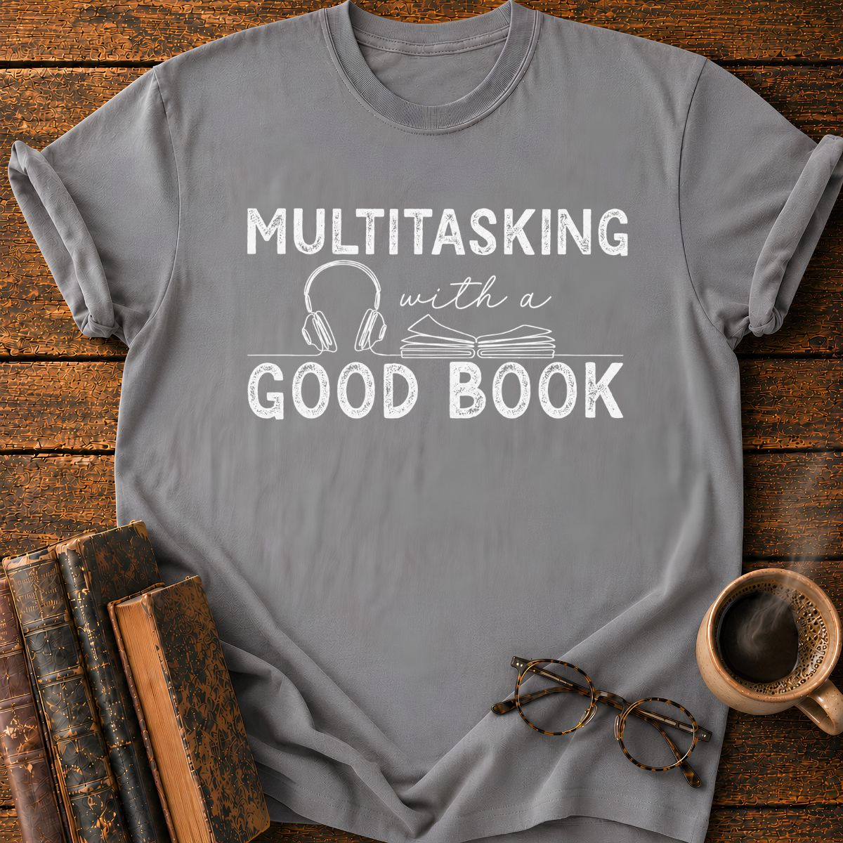 Audiobook Reading T-Shirt