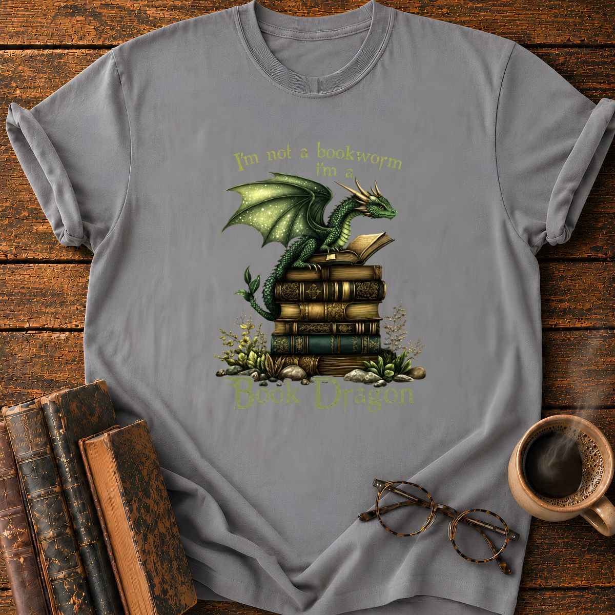 Book Dragon T-Shirt