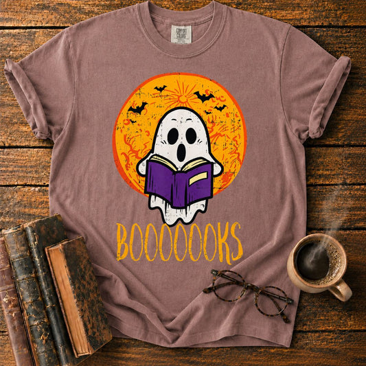 Ghostly Halloween Book Night T-Shirt