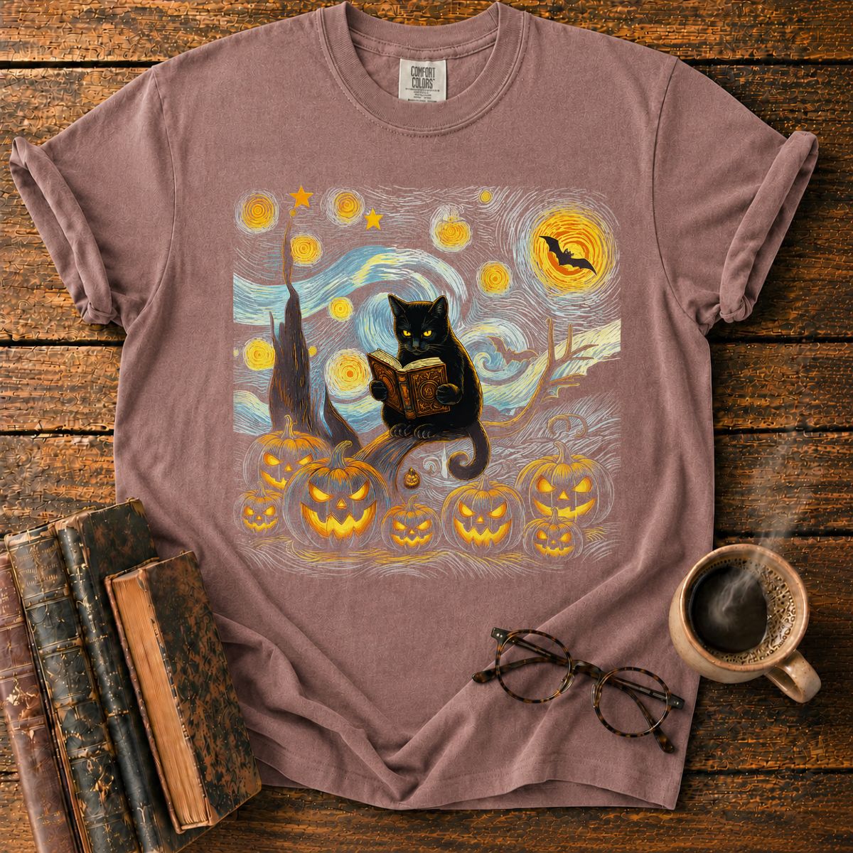 Inspired Halloween Nightscape T-Shirt
