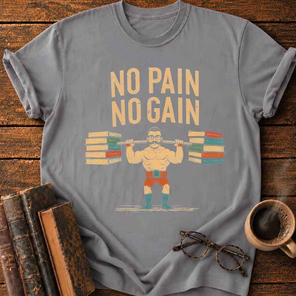 Vintage No Pain No Gain T-Shirt