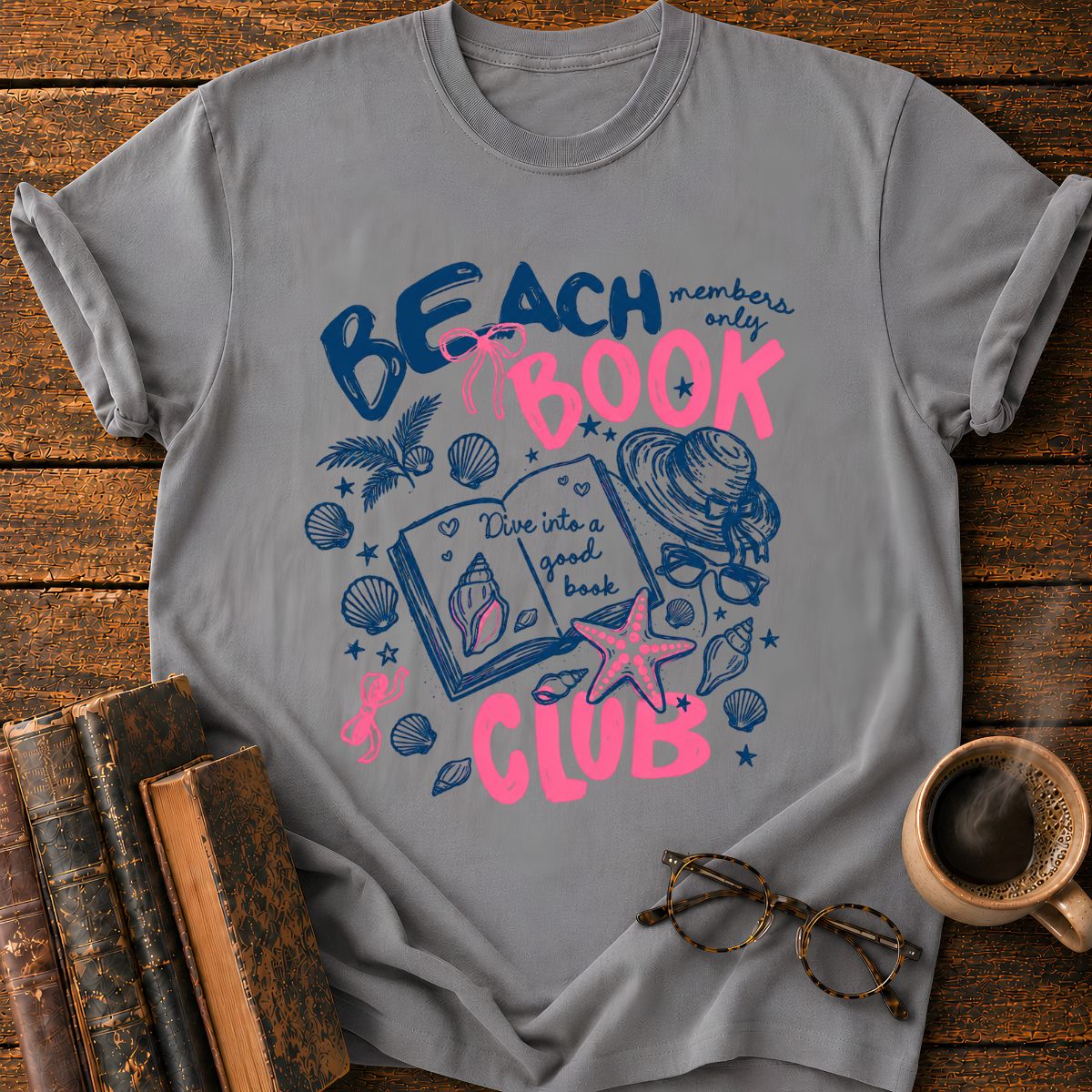 Beach & Book Club T-Shirt