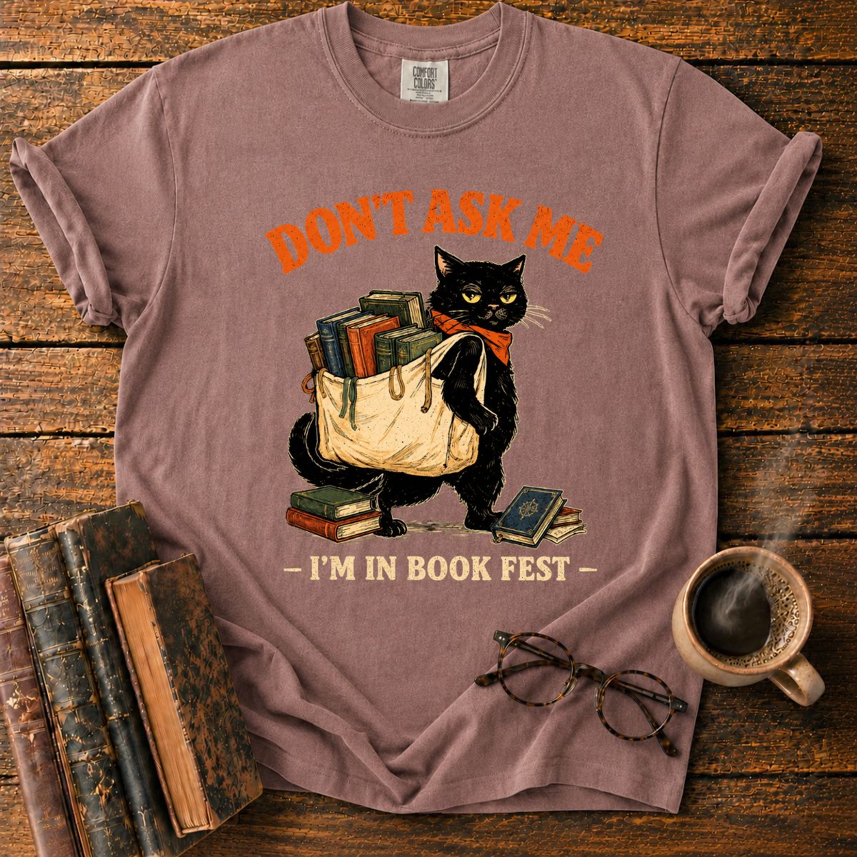 Black Cat Book Fest T-Shirt